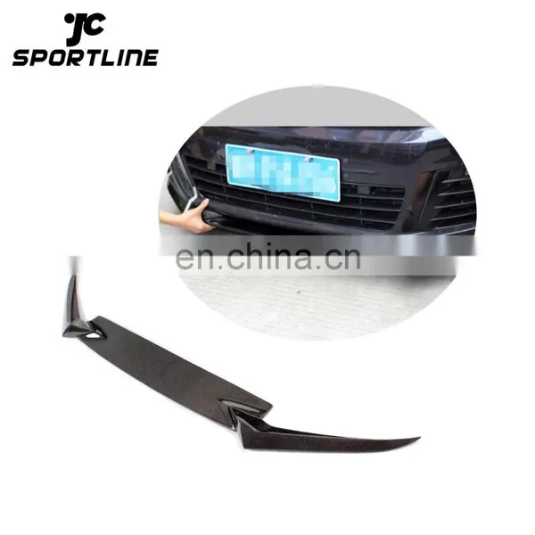 Carbon MK6 Front Bumper Lip Auto Car Spoiler for VW Golf VI R20