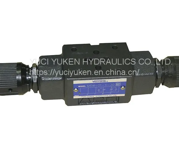 Throttle and Check Modular Valve