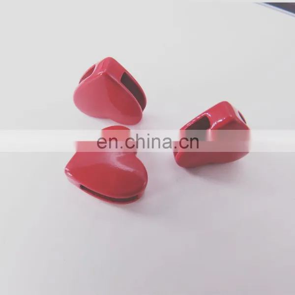 2021 New Arrival Heart Shape Enamel Pure Color Pendant For Women Necklace Bracelet Earrings DIY Jewellery photo-2