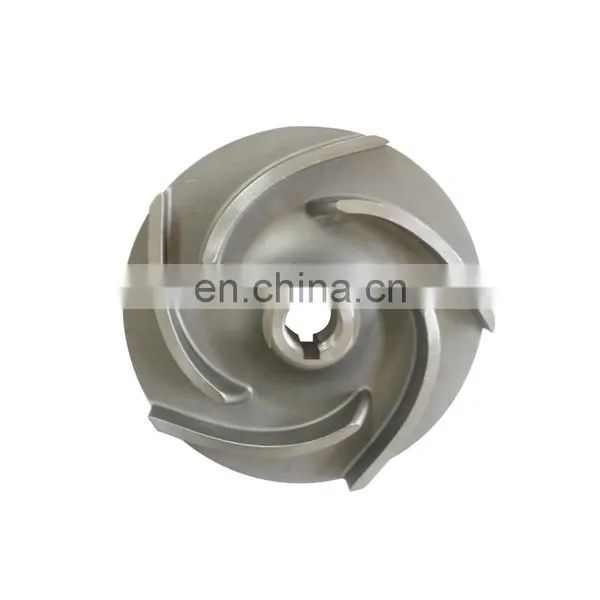 Custom 5 Axis Machined Water Pump Impeller Cast Iron Turbo Impeller photo-2