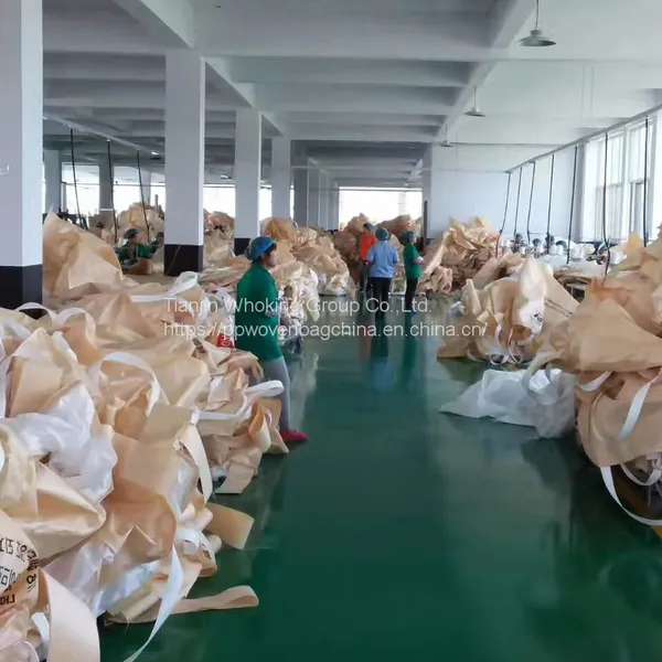 Wholesale Black Color Polypropylene PP Woven Jumbo Super Sack 500kg 1000kg Big Bags photo-5