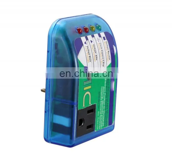 SC-V102 120V Sul Americano Protetor Elétrico de Tensão, protetor de tensão para ar-condicionado CA, geladeira e micro-ondas photo-2