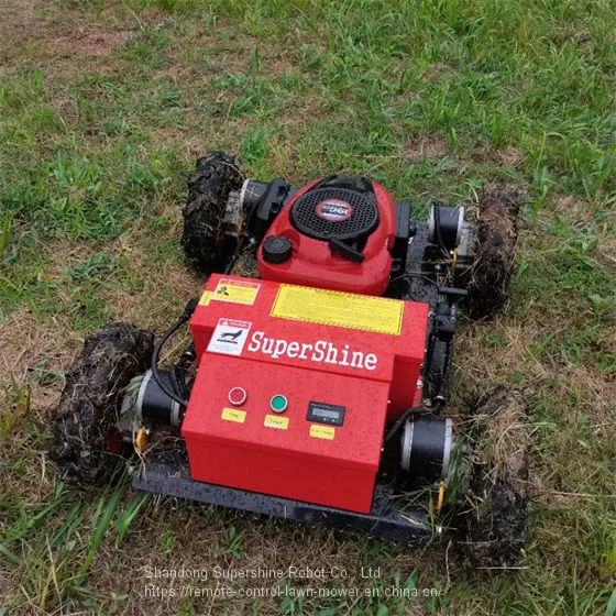 Wireless Remote Control Lawn Mower, China Slope Mower Cost Price, Robot Slope Mower for Sale