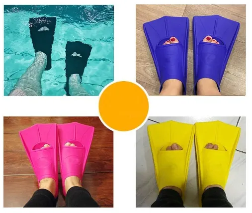 Swimming Fins Freestyle Silicone Short Fins Children's Diving Frog Shoes Training Equipment Wholesale Silicone Frog Shoes photo-3