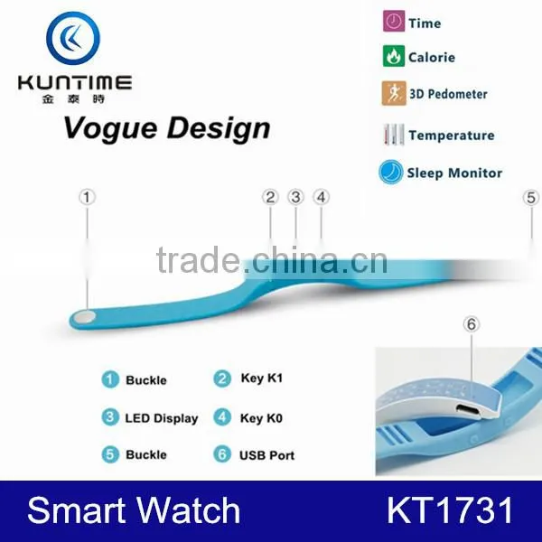 2015 Smart Bracelet Health Sleep Monitor Fitness Bracelet Smart Watch photo-6