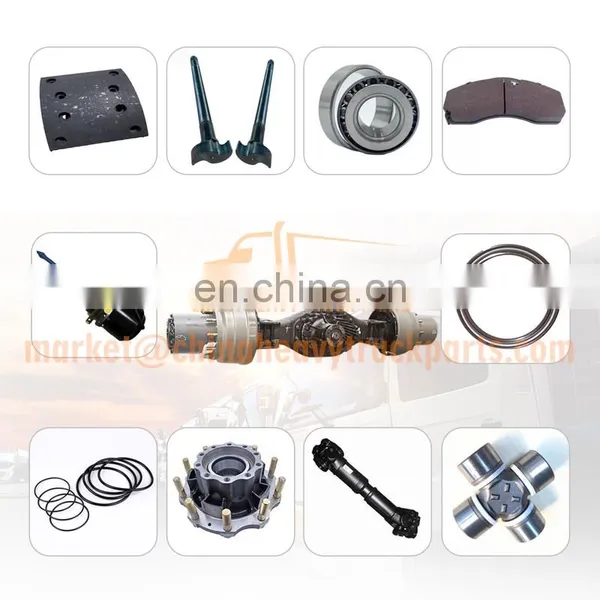 Made In China CNHTC SITRAK Chassis Axle Assembly Chassis Axle Parts AZ7117339041 Rear Axle Housing Assembly photo-5
