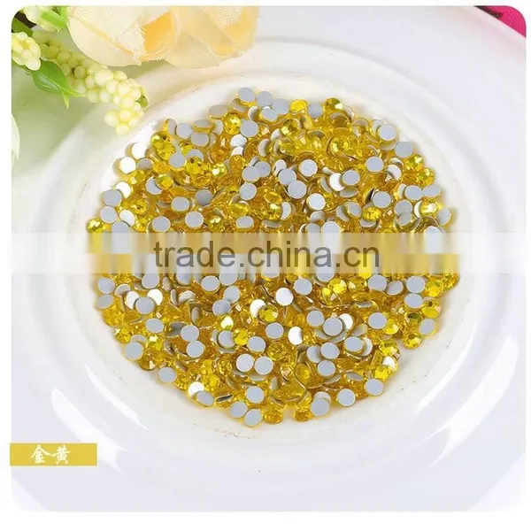 Wholesale SS16 Crystal AB Flat Back Rhinestone/non Hot Fix Rhinestone/glass Stone photo-6