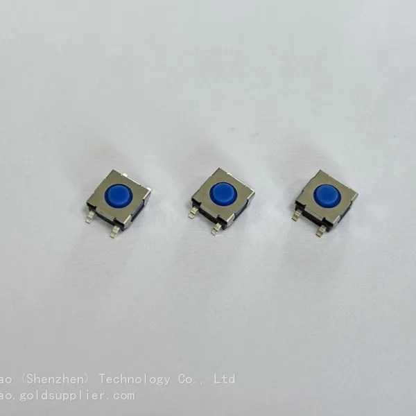 Silent Switch 6 * 6 * 3.0mm Waterproof Patch Foot Extension Button Switch, Long-life Silicone Button photo-3