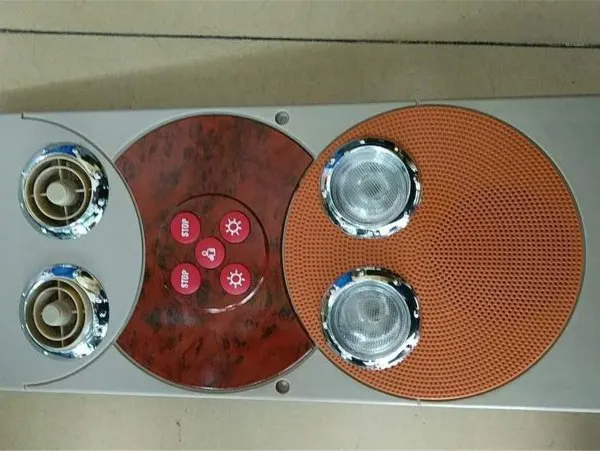 Original High Quality Xiamen Kinglong Bu Part Accessories 257600020 Bus Combination Reading Lamp Air Vent Outlet photo-4