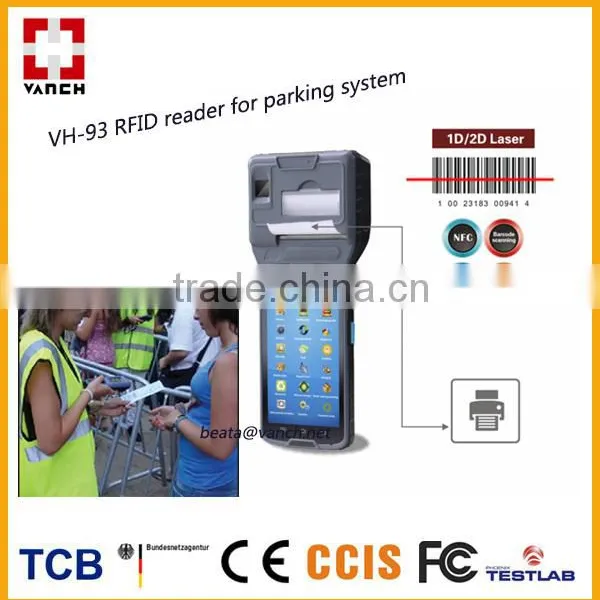 4G Android Fingerprint Barcode Scanner With UHF RFID Reader photo-3