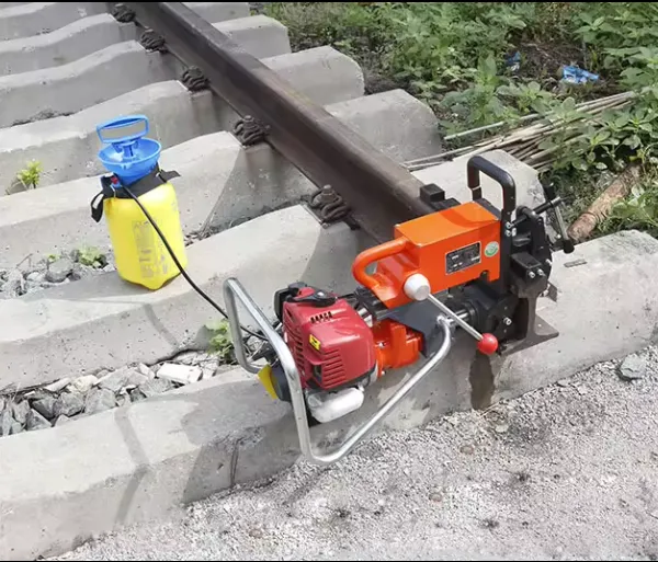 Railway Drill Equipment Petrol Engine Rail Drilling Machine Rail Construction Drilling Machine