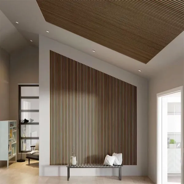 Acoustic Slat Wood Panel for Wall Decoration photo-1