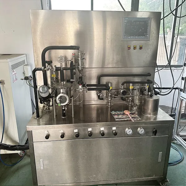 Customized DSI Direct Steam Jet Sterilization Machine 20L Laboratory Batch Sterilizer and Sterile Filling Machine Suitable for Fresh Milk, Yogurt photo-3