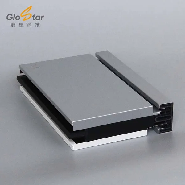 Architectural Insulated Metal Wall Panels Four-sided Box Structure Class A Fire Rating Easy Installation photo-3