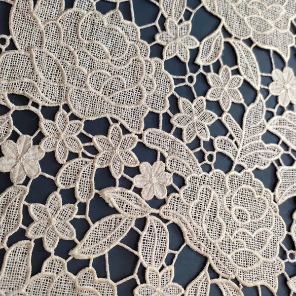 XS1661 Fashion Floral Chemical Lace For Haute Couture Or Ready To Wear photo-2