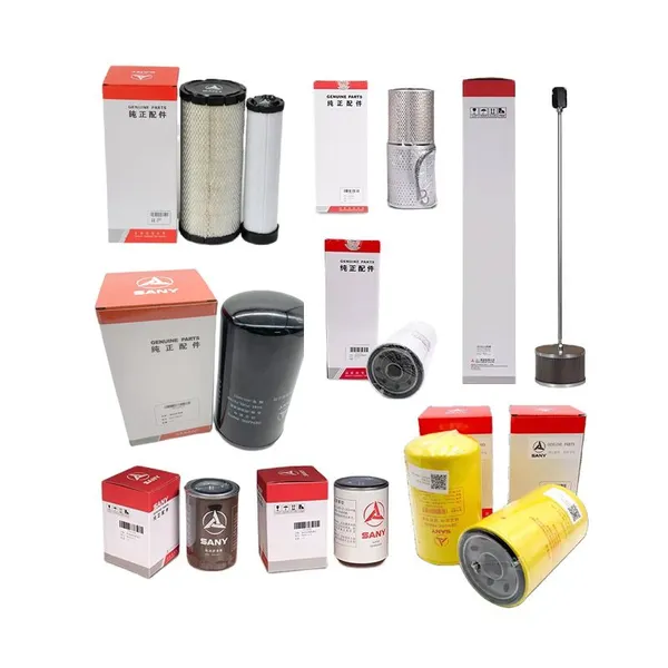 Original OEM Air Filter for SANY SY210C Excavator  Dry Dual-Element Cabin/Engine Type