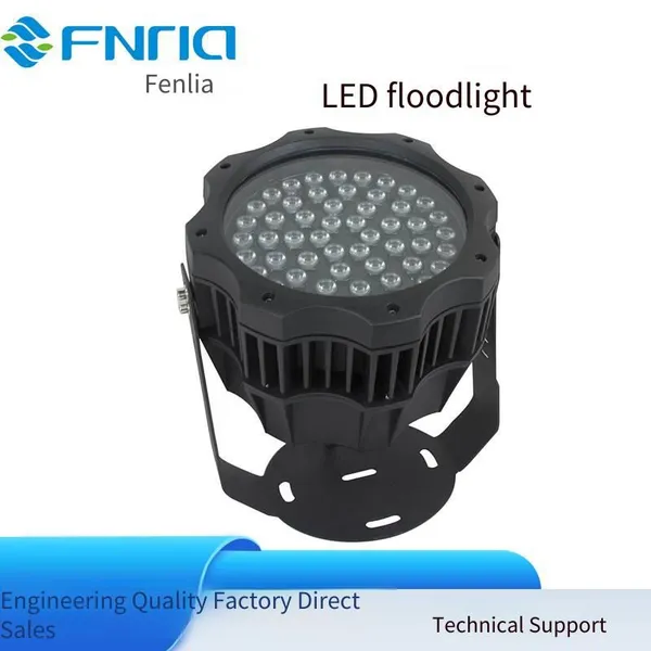 36w High-power Led Floodlight, 108w Full-color Floodlight With Dmx512 Protocol for Bridge Lighting photo-4
