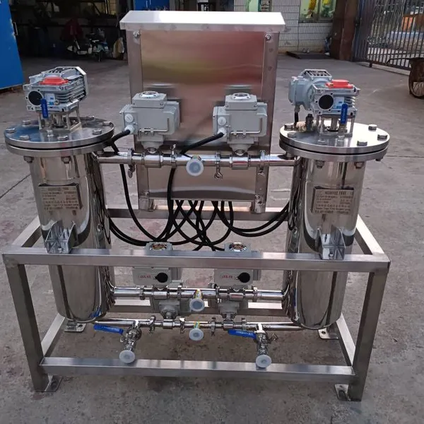 Double Automatic Scraper Filter, Automatic Self-cleaning Filter, Self-cleaning Filter Produced by Yingsu photo-2