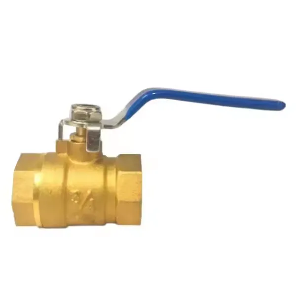 Brass Ball Valve 1/2in 1in 2in PN16 Female Internal Thread Double Disc Bronze NPT FNPT F Durable Water Gas 600 WOG