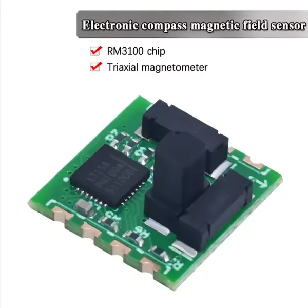 High-Precision RM3100 Military-grade Magnetometer Sensor Magnetic Field Module Digital Electronic Compass For MCU photo-2