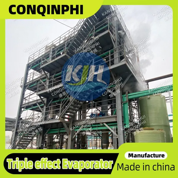 Compact Multi-effect Evaporation Concentration Unit With 1.5kW Compressor and 150°C Max Temp photo-3