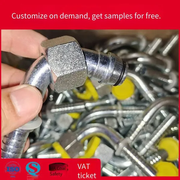 Supply of Hose Joints, Internal and External Thread Joints for Oil Pipes, and Crimped Joints for High-pressure Hoses photo-2