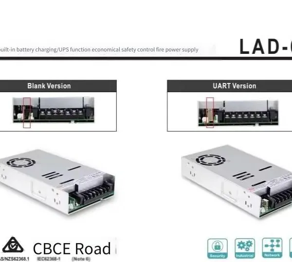 Lad-600bu 600w Safety Control Fire-fighting Power Supply With Ups Function