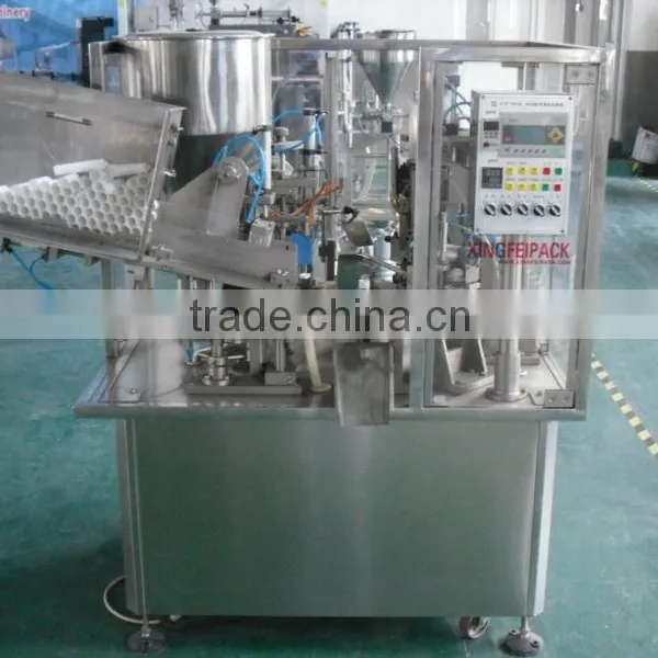 Automatic Toothpaste/facial Cleanser/honey Tube Filling and Sealing Machine XF-GF photo-2