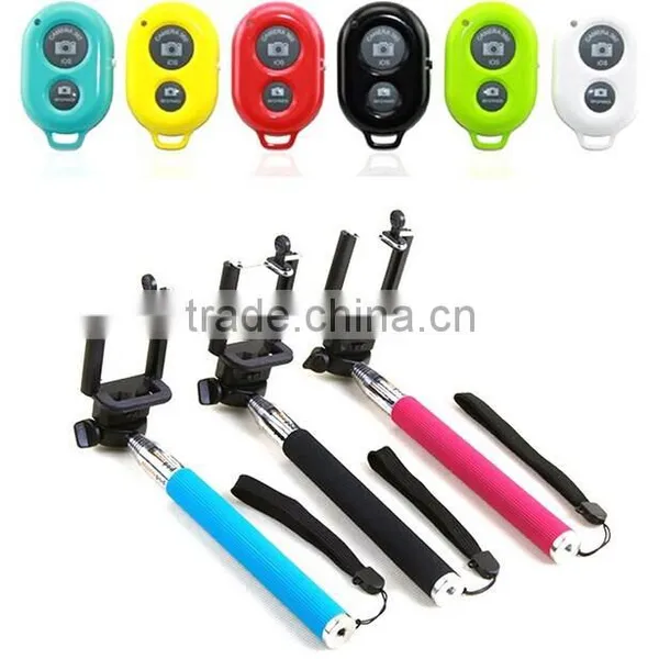 Cheap Selfie Stick ,monopod Selfie Stick Rubber Capmonopod Bluetooth Pod for Cellphone photo-4