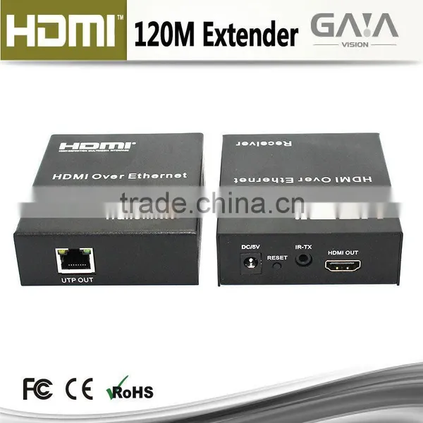 120m HDMI Extender With Remote IR by CAT5e/6 Ethernet Cable