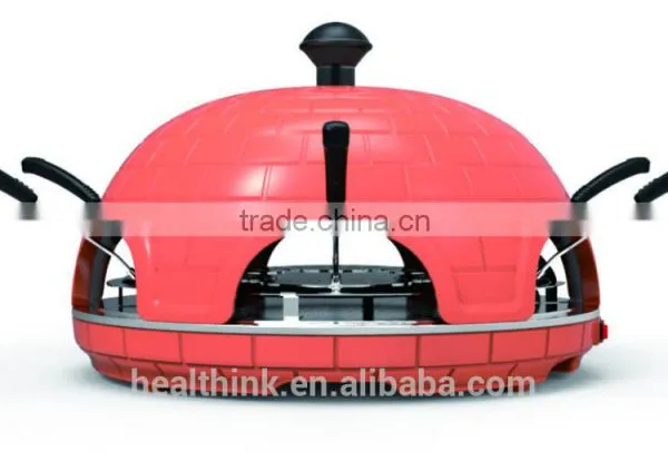 Electric Pizza Stone Oven for 6 Persons PO A6