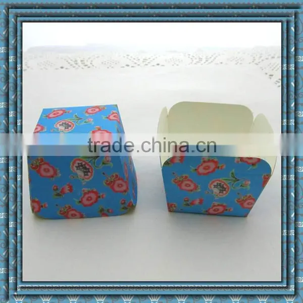 Rose Design Muffin Cup,Square Cups photo-3