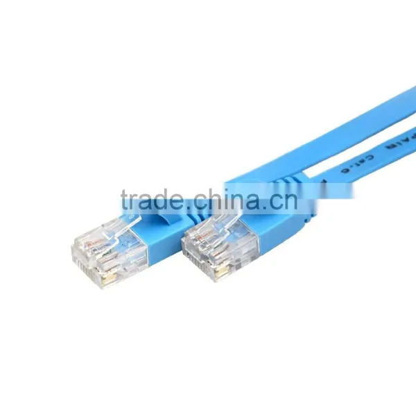 RJ45 Flat Flexiable Cat6 UTP Cable With High Quality photo-3