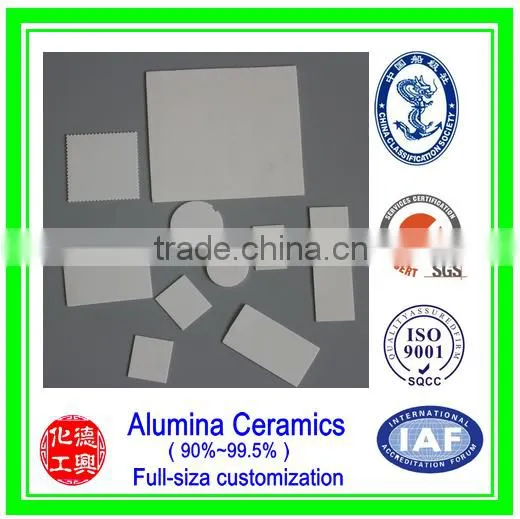 alumina ceramic industry/professional custom ceramic alumina products/professional ceramic element