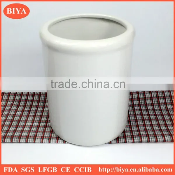 Ceramic Jar Custom Cylindrical Soup Pot no Lid,ceramic Kitchen Tools Jar Holder Jar Put Jar Place Things Bottle Hotel Restaurant
