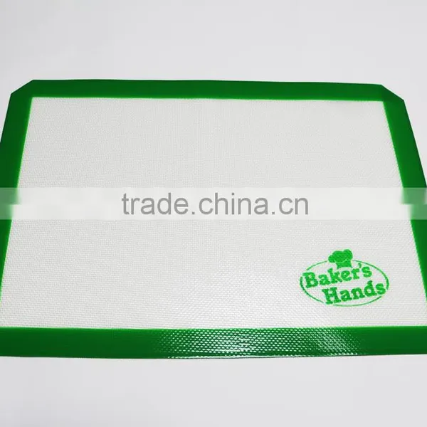 FDA Approved 40x30cm Custom Non Stick Silicone Baking Mat Silicone Induction Cooker Mat Big Hot Pod Pads photo-5
