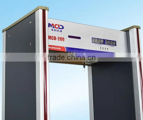 China Competitive Price/ Walk Through Metal Detector/airport Railway Check MCD-200 photo-3