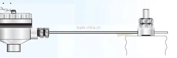Temperature Sensors-RTD, T/C Thermocouple Assembly With Weld Pad Or Integral Collar Skin Temp