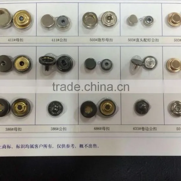 2015 New Version High Quality Press Metal Snap Button --- 15535 Quality Choice photo-5