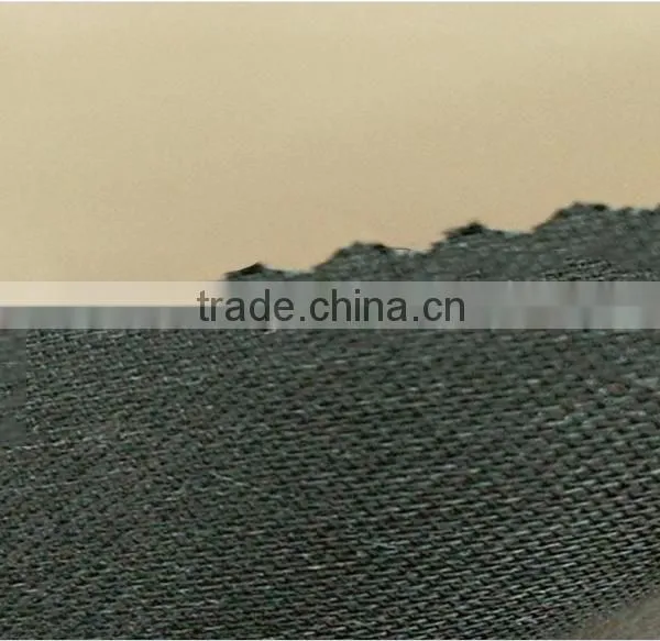 Giant Pebble Grain Polyester Pvc Artificial Leather for Shoes Cars Sofa photo-5