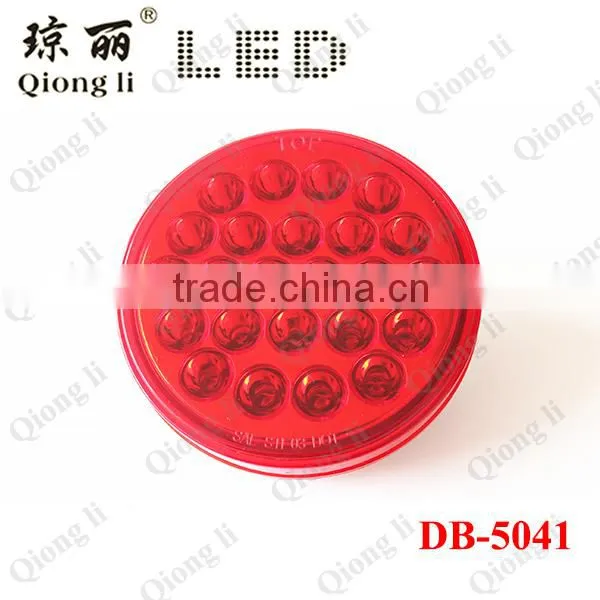 12V 24V Waterproof 4"round LED Truck Trailer Turn Brake Tail Light Truck Tail photo-2