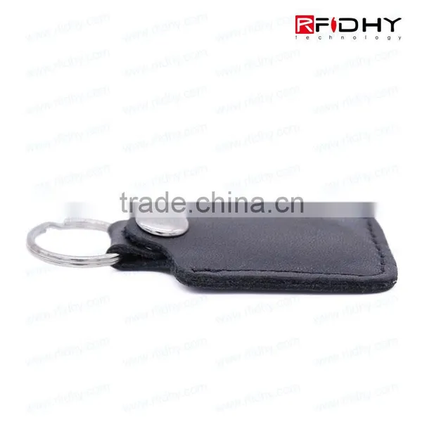 Particular Rfid Leather Keyfob Rfid Keychain for Access Control photo-4