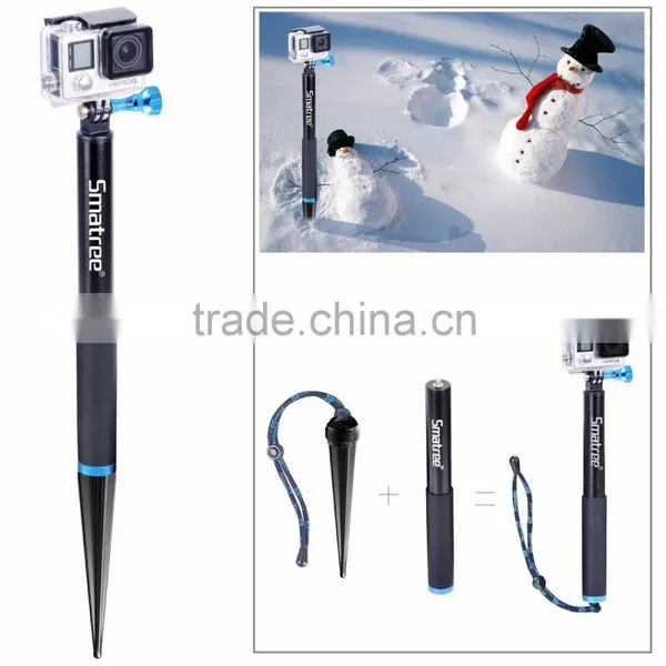 Smatree SmaSpike K1(11"-16") Aluminum Monopod Selfie Stick for go Pro photo-5