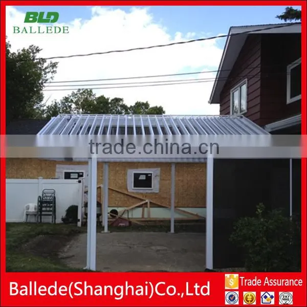 Prefabricated Aluminium Profile Louver Roof for Sunshade photo-3