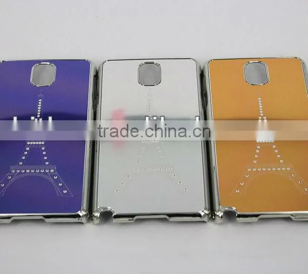 Fancy Case for Galaxy Note 3 N9000,Metal Chome Case photo-3