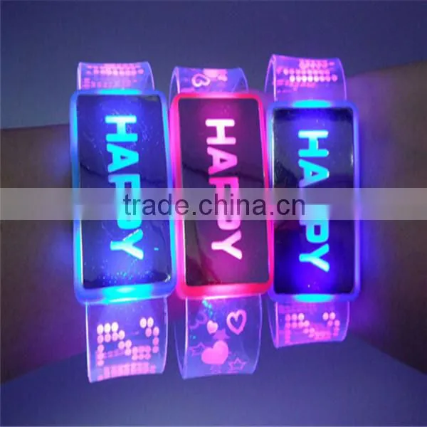 Light up Wristband Custom Plastic Wristband Light photo-4