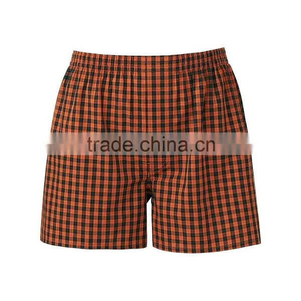 Men Short Pants Underwear Men Boxer Short Poplin Cotton Underwear photo-2