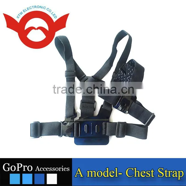 Wholesale Factory Price A Model: Chest Body Strap for GoPro Hero 2/3/3+/4/4 Gopro Accessory Camera Accessories GP26 photo-6