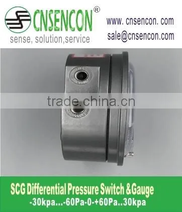 High Quality Air Low Differential Pressure Gauge SCG 0-60Pa photo-3