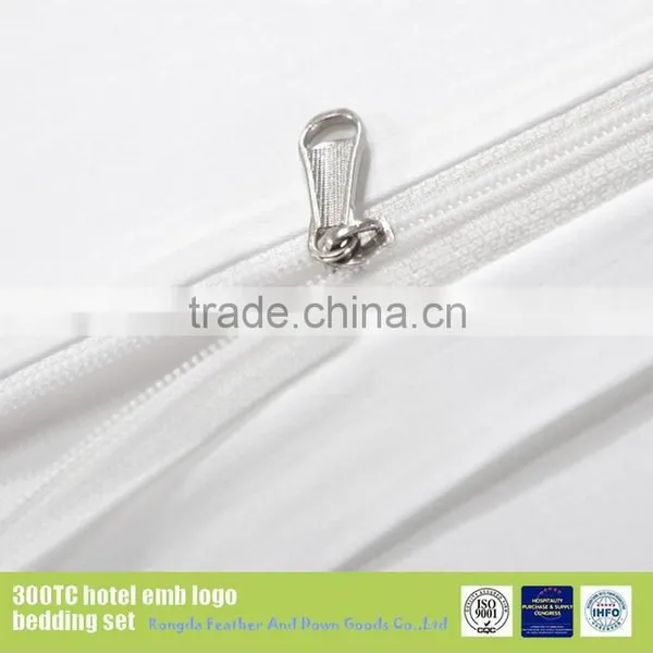 Embroidery Bed Sheet Luxury Hotel Bedding 100% Cotton Manufacturer in China photo-5